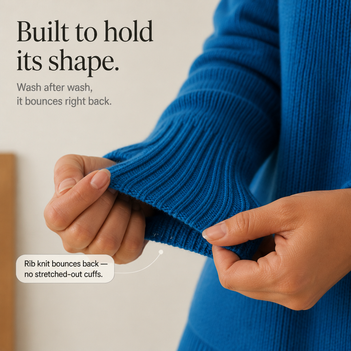 Everelle – Long-Sleeve Cowl-Neck Tunic Sweater
