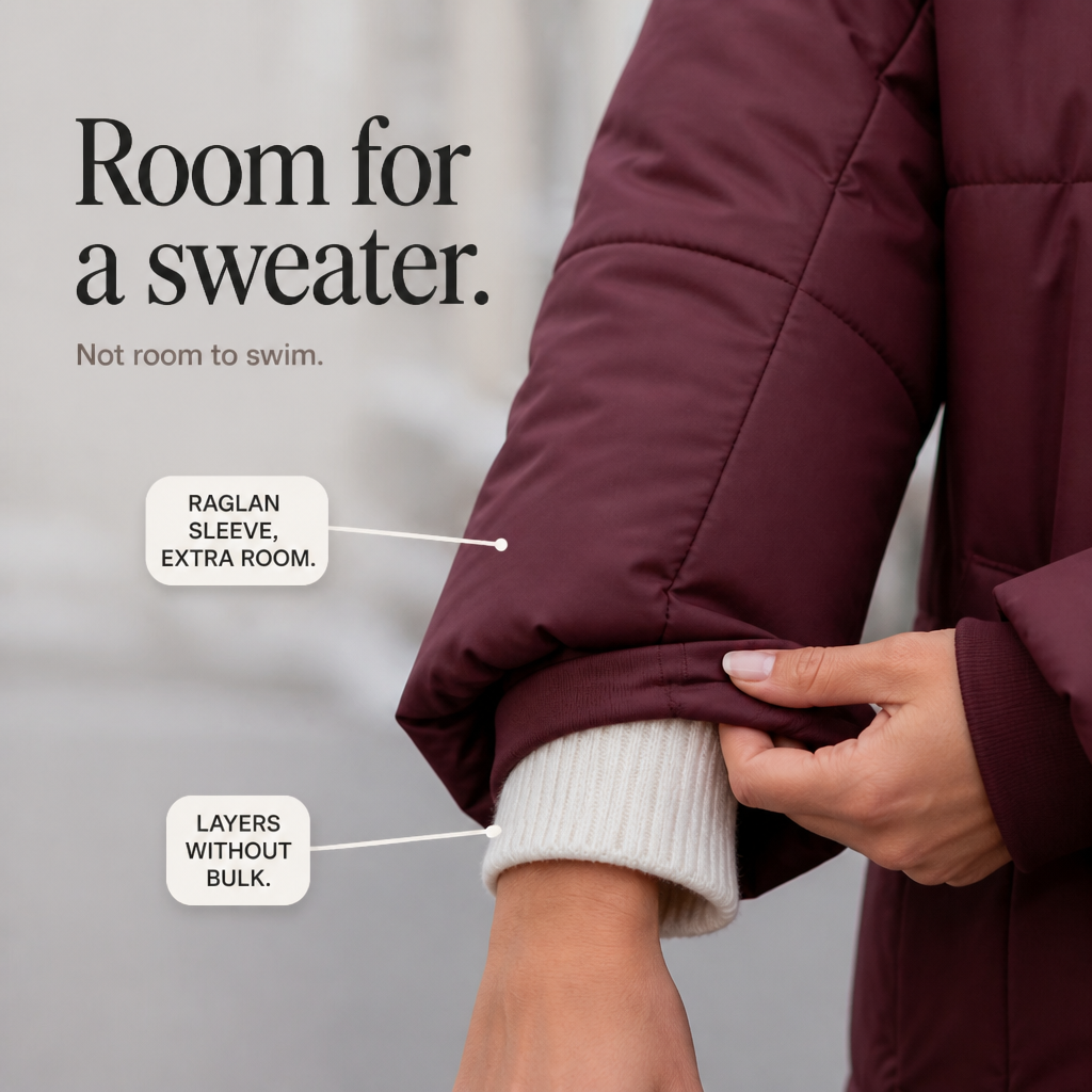Wearbella – Long Hooded Puffer Coat