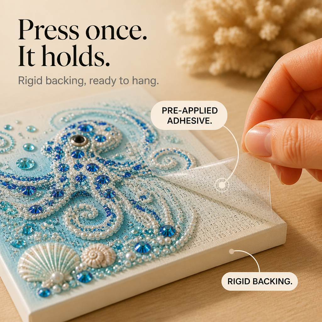 Pearlume – Jellyfish 3D Pearl Mosaic Art Kit