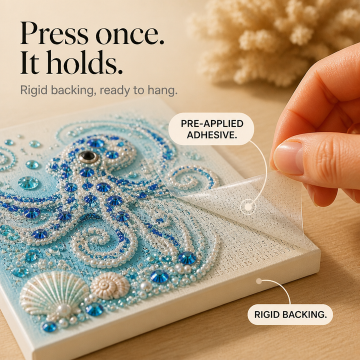 Pearlume – Jellyfish 3D Pearl Mosaic Art Kit