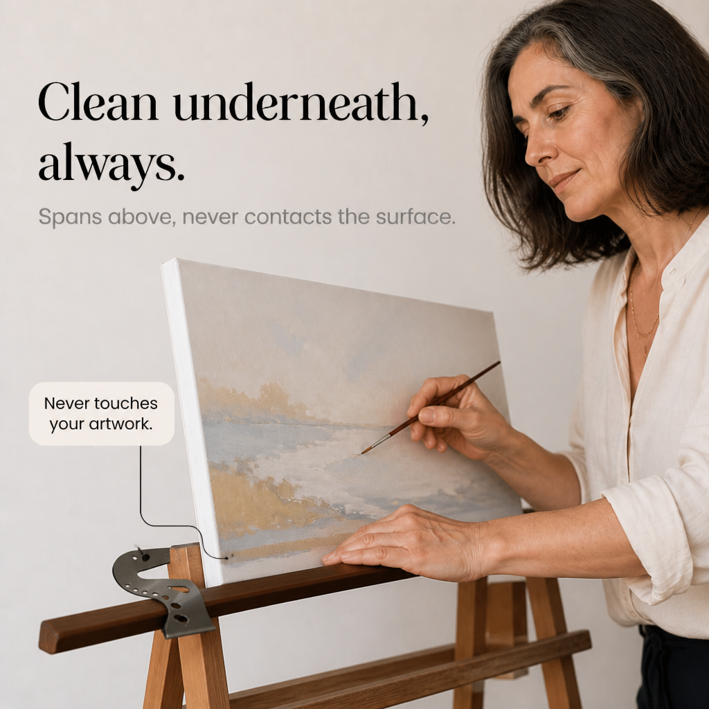 Steadyrest – Adjustable Canvas-Spanning Hand Support Bar