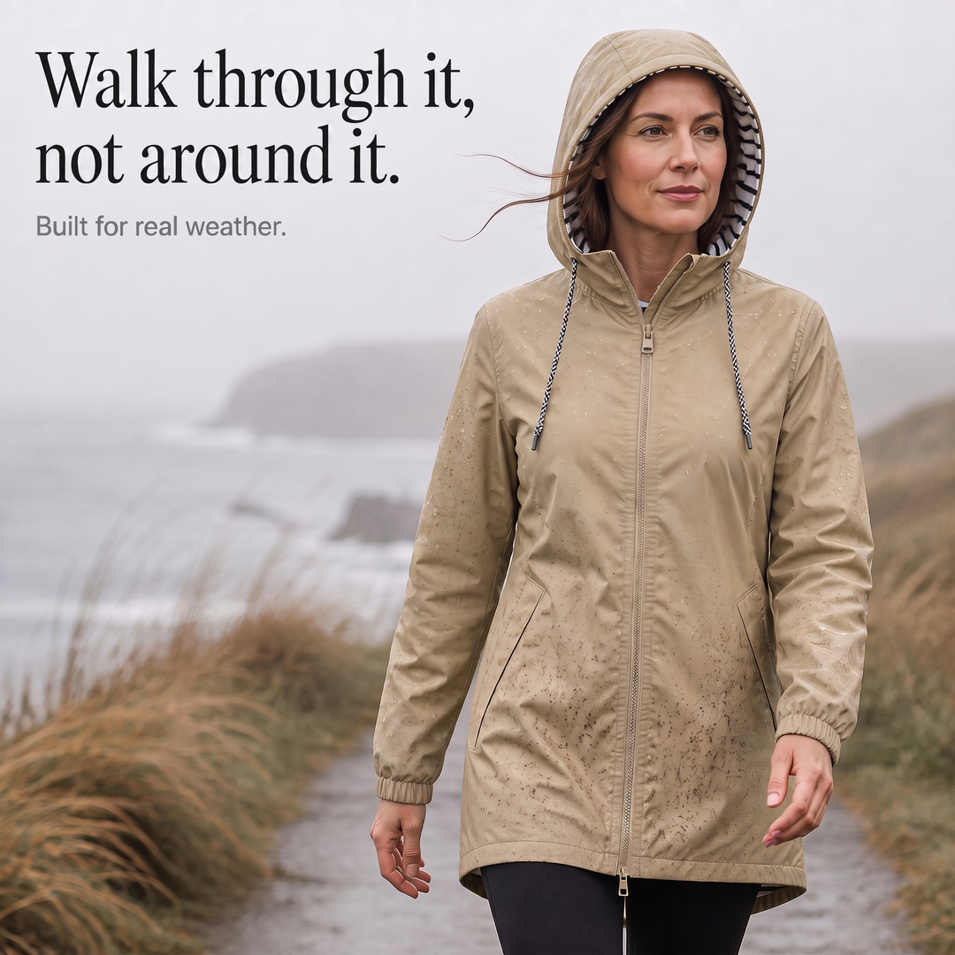 Rainfell – Waterproof Hooded Packable Rain Jacket