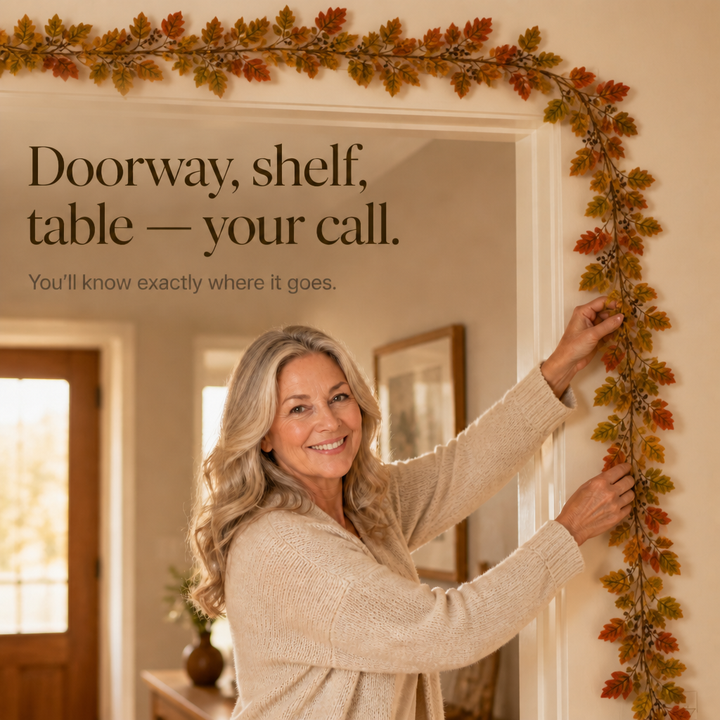 Hearthlume – Foliage Garland With Bendable Stems (no light)