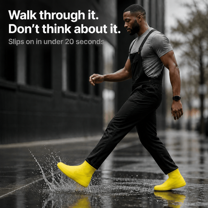Stridedry – Stretch-Fit Waterproof Shoe Covers