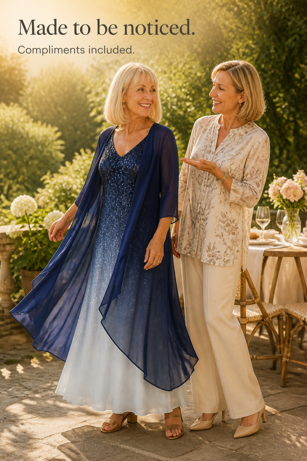 Wearbella – Two-Piece Maxi Dress And Cover-Up Set