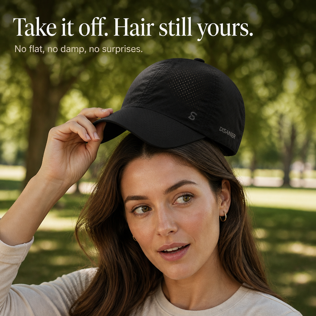 Cloudcap – Blackout Airflow No-Flatten Running Cap