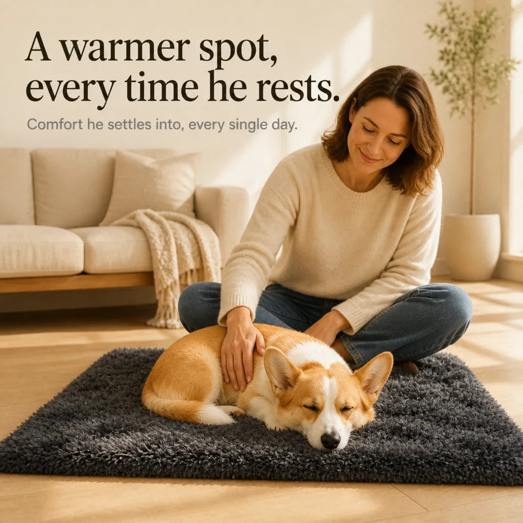 Hearthpaws – Double-Layer Plush Pet Blanket