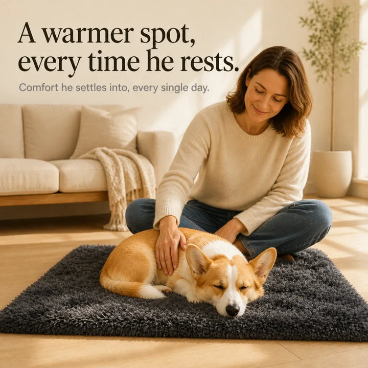 Hearthpaws – Double-Layer Plush Pet Blanket