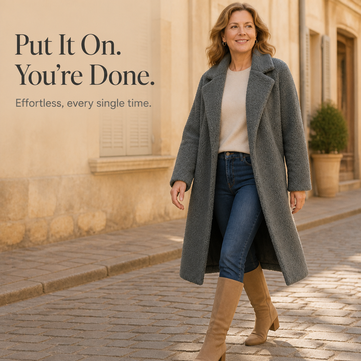 Veloura – Long Teddy Coat