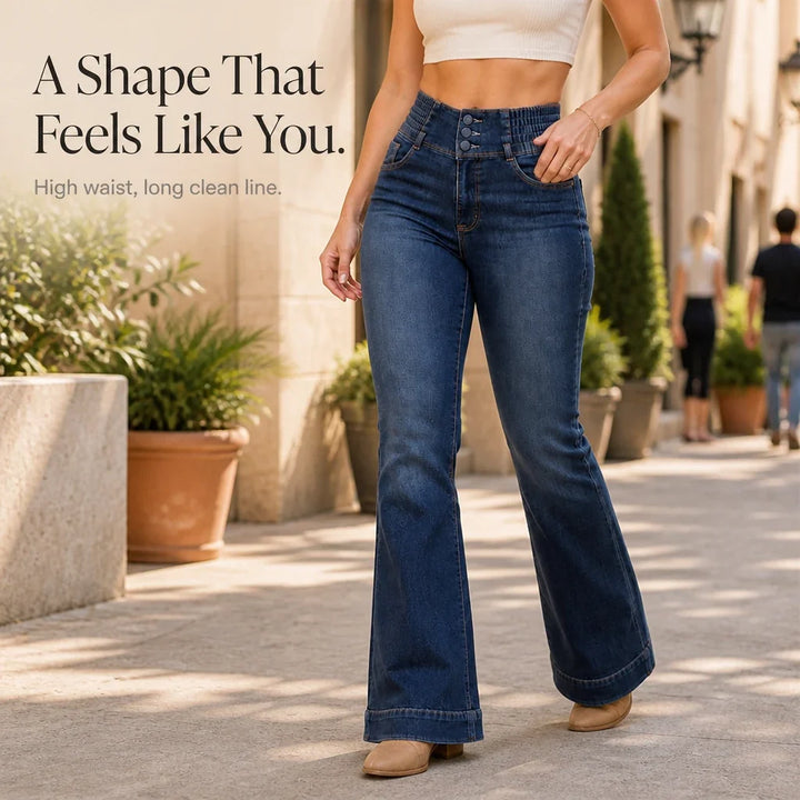 Everflare – High-Waisted Bootcut Jeans