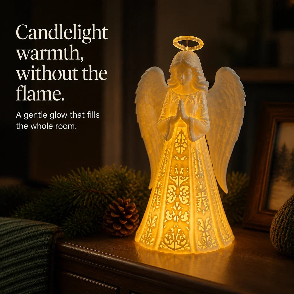 Everglow Angel – Glowing Christmas Angel Decoration