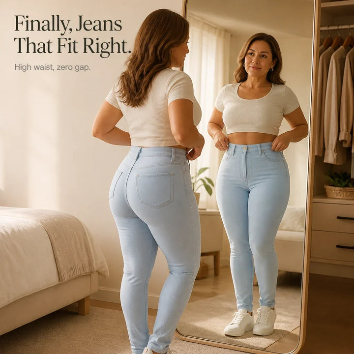 FormaFlex – High-Waisted Stretch Skinny Jeans