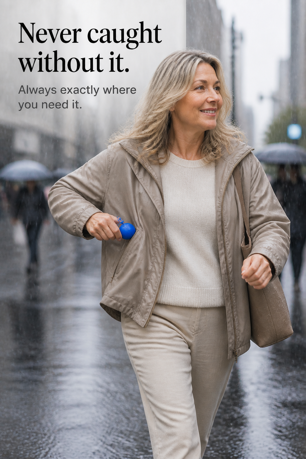 Popaway – Spherical Compact Pocket Rain Poncho