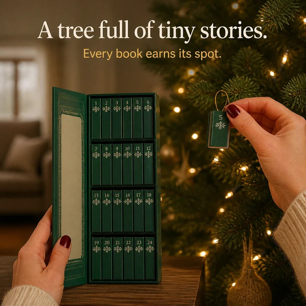Little Library Advent – Miniature Book Advent Calendar