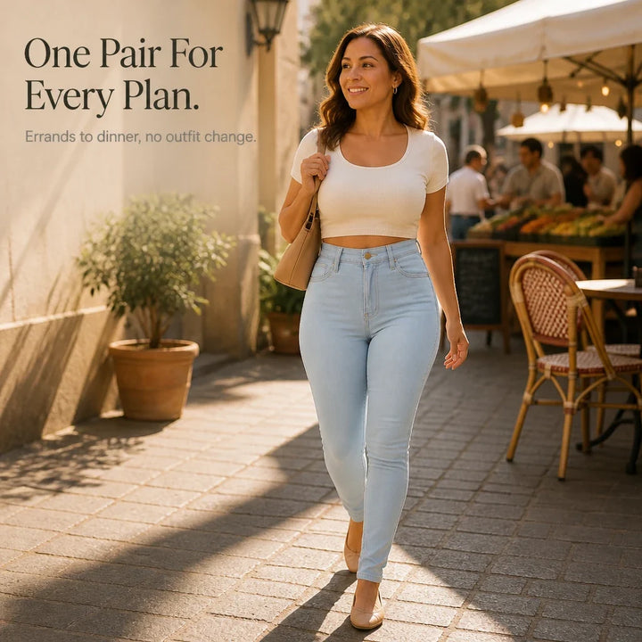 FormaFlex – High-Waisted Stretch Skinny Jeans