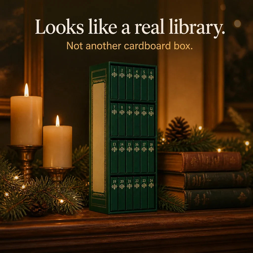 Little Library Advent – Miniature Book Advent Calendar