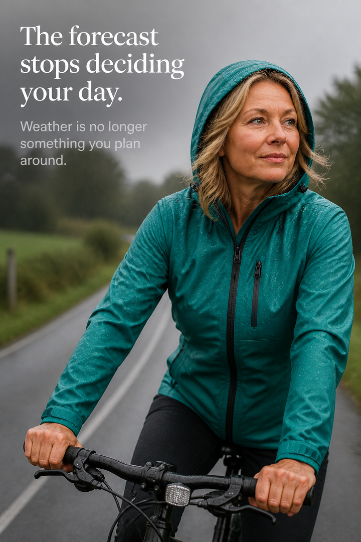 Weathergo – Hooded Waterproof Windproof Rain Jacket