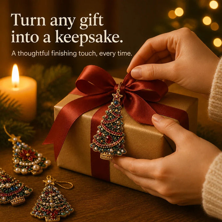 TwinkleTidings – Rhinestone Christmas Ornament Craft Kit