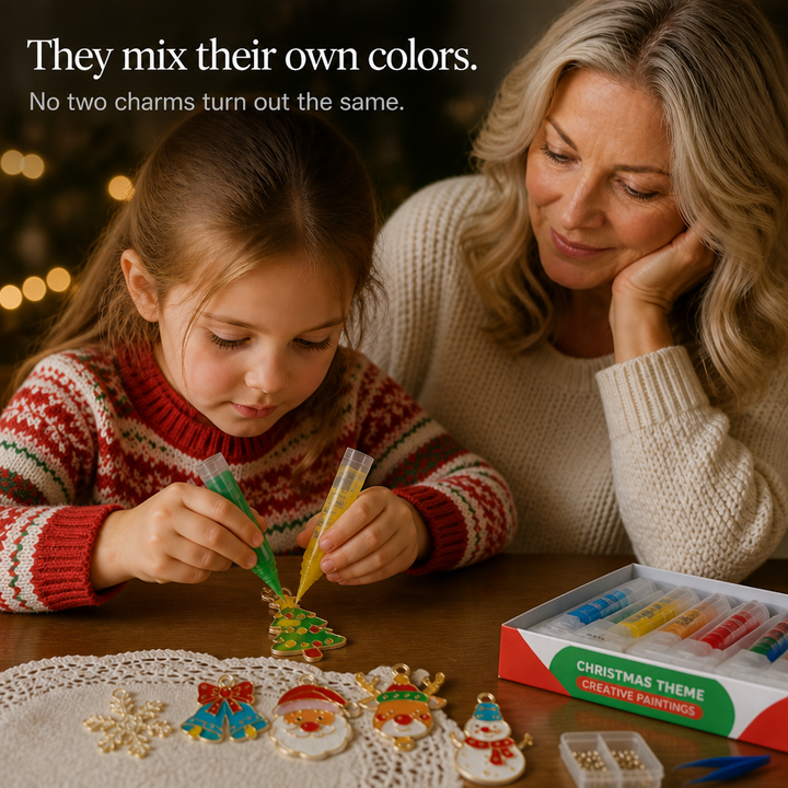 Prismlyn – DIY Crystal Paint Ornament Charm Kit