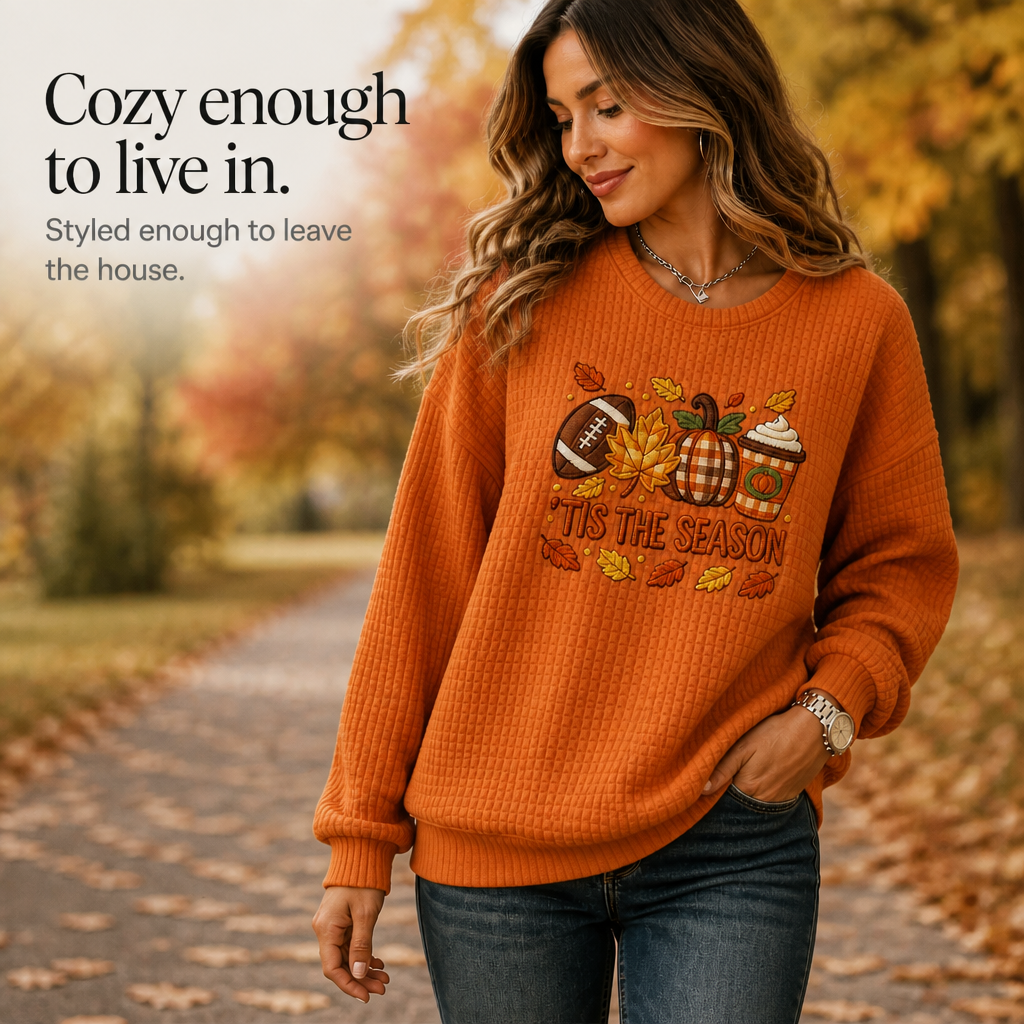 Everday – Seasonal Graphic Crew-Neck Sweatshirt