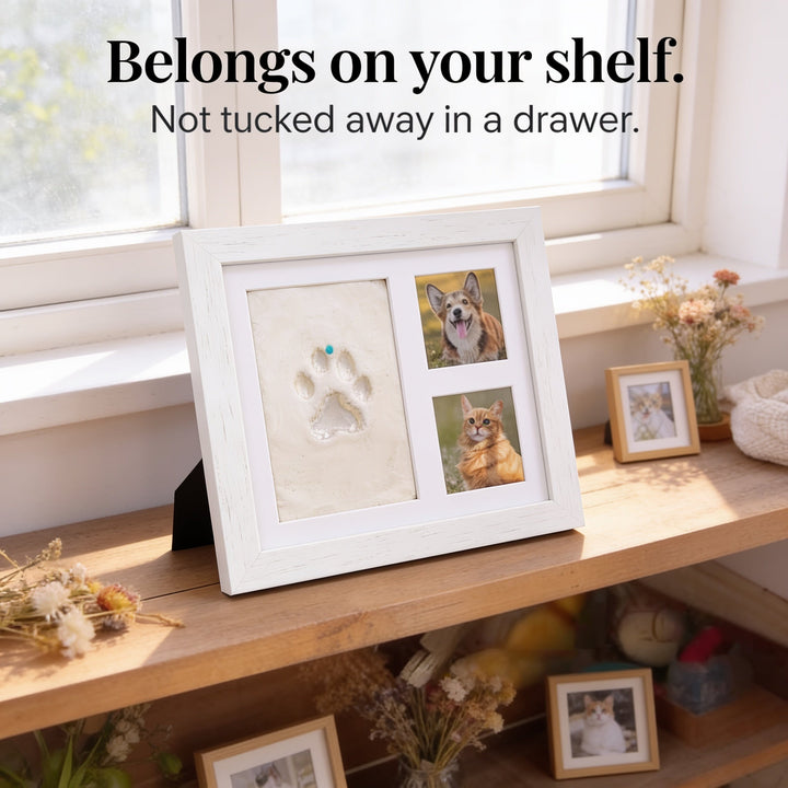 Littlecast – Pet Paw Print Photo Frame Kit