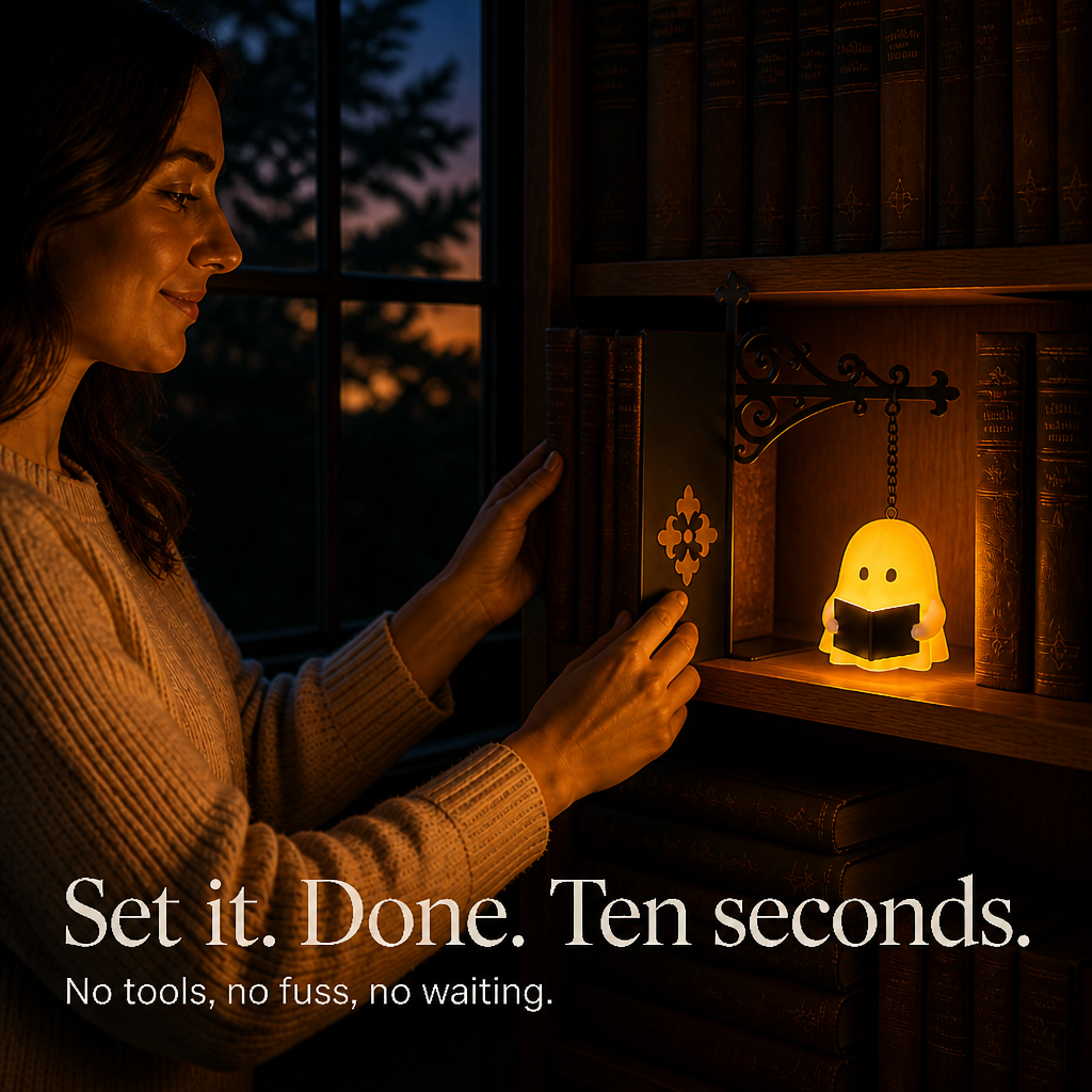 Nooklyn – The Ghost Light That Slides Between Your Books