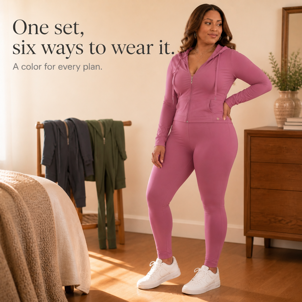 Denimova – Faux Patchwork Stretch Tracksuit