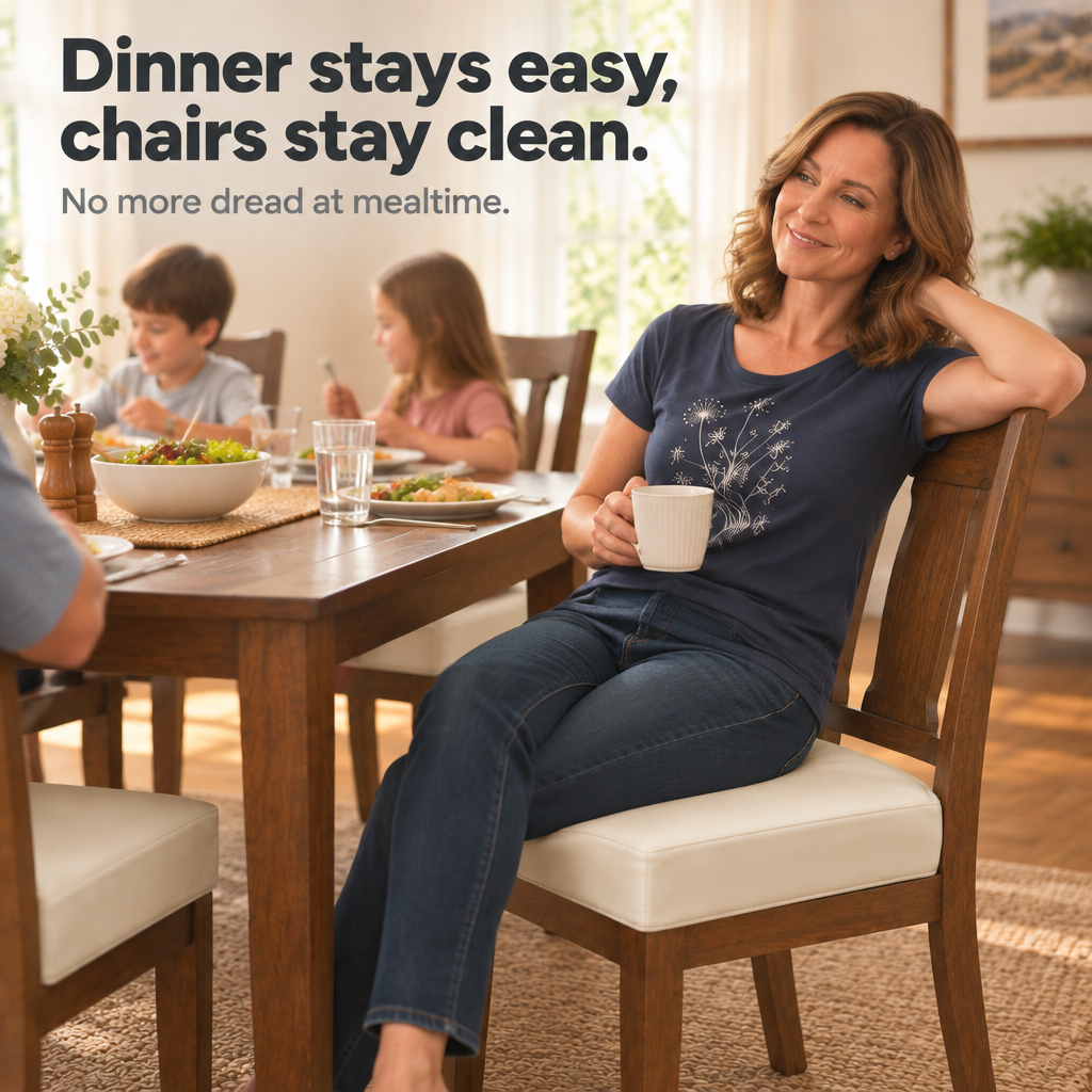 Spillsure – Waterproof Stretch Dining Chair Cover