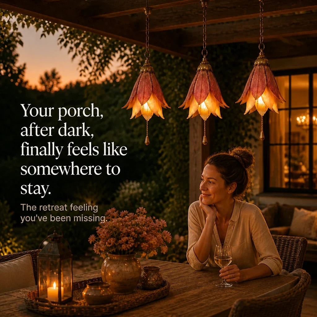 Florabloom – Flower-Shaped Hanging Pendant Lights