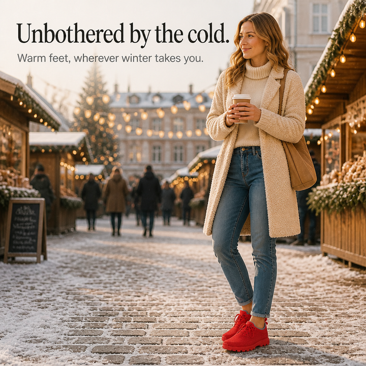 Warmstep – Fleece-Lined Air-Channel Winter Sneakers