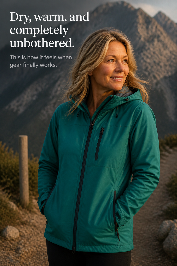 Weathergo – Hooded Waterproof Windproof Rain Jacket