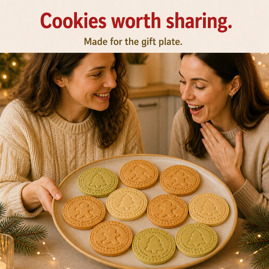 Bakewell Lane – 3D Embossed Cookie Stamp And Cutter Set