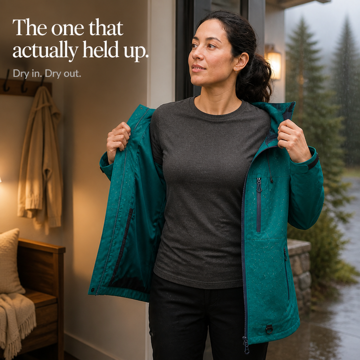 Vantrek – Lotus-Effect Waterproof Windbreaker Jacket