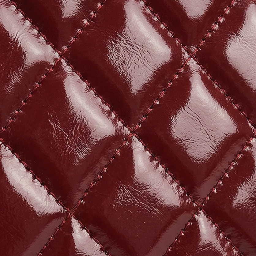 Belaire™ – Quilted Handbag with Silk Scarf Handles