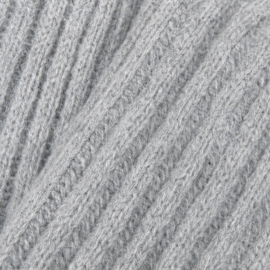 Draperie – Ribbed Open-Front Waterfall Cardigan