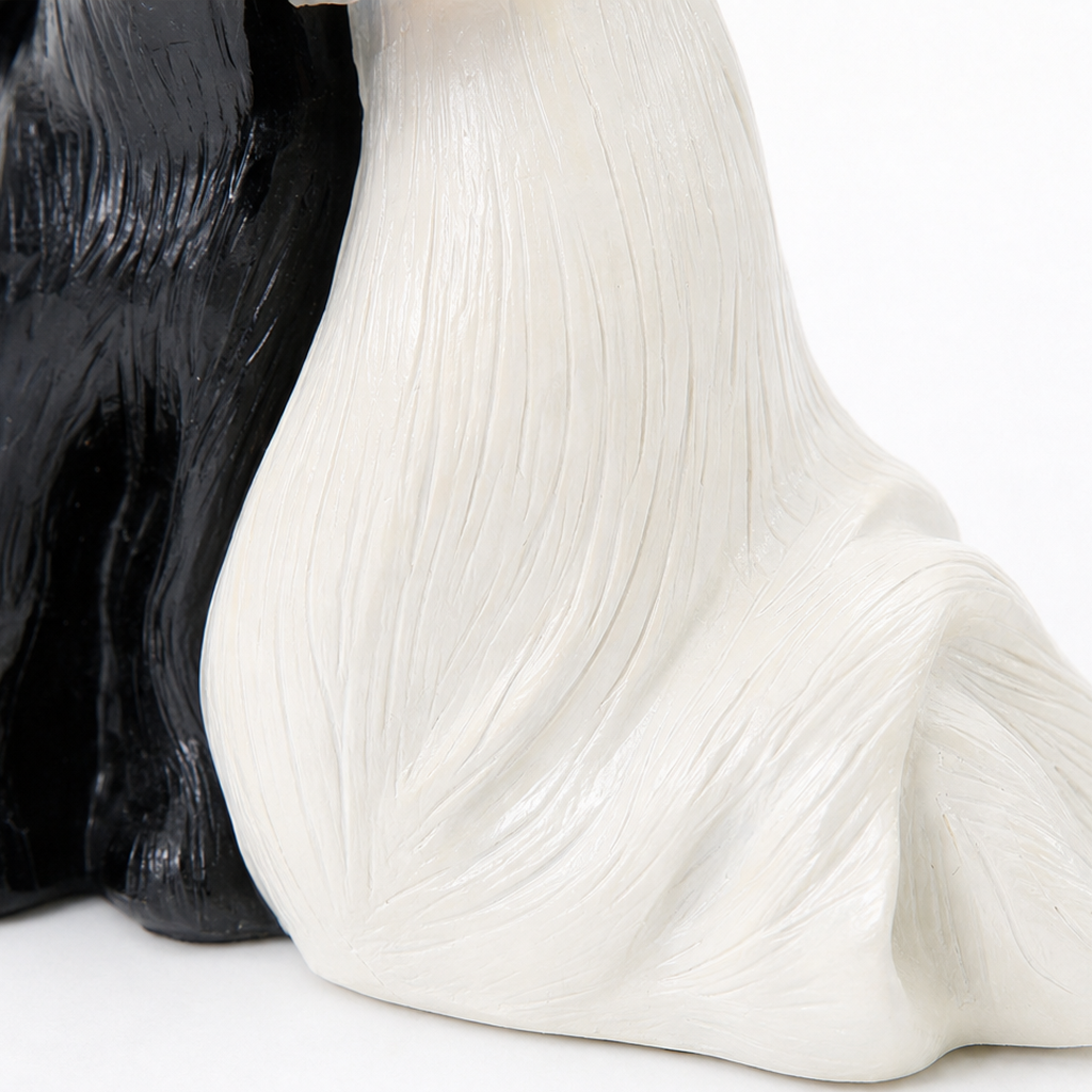 Everpaw – Girl And Dog Resin Memorial Figurine
