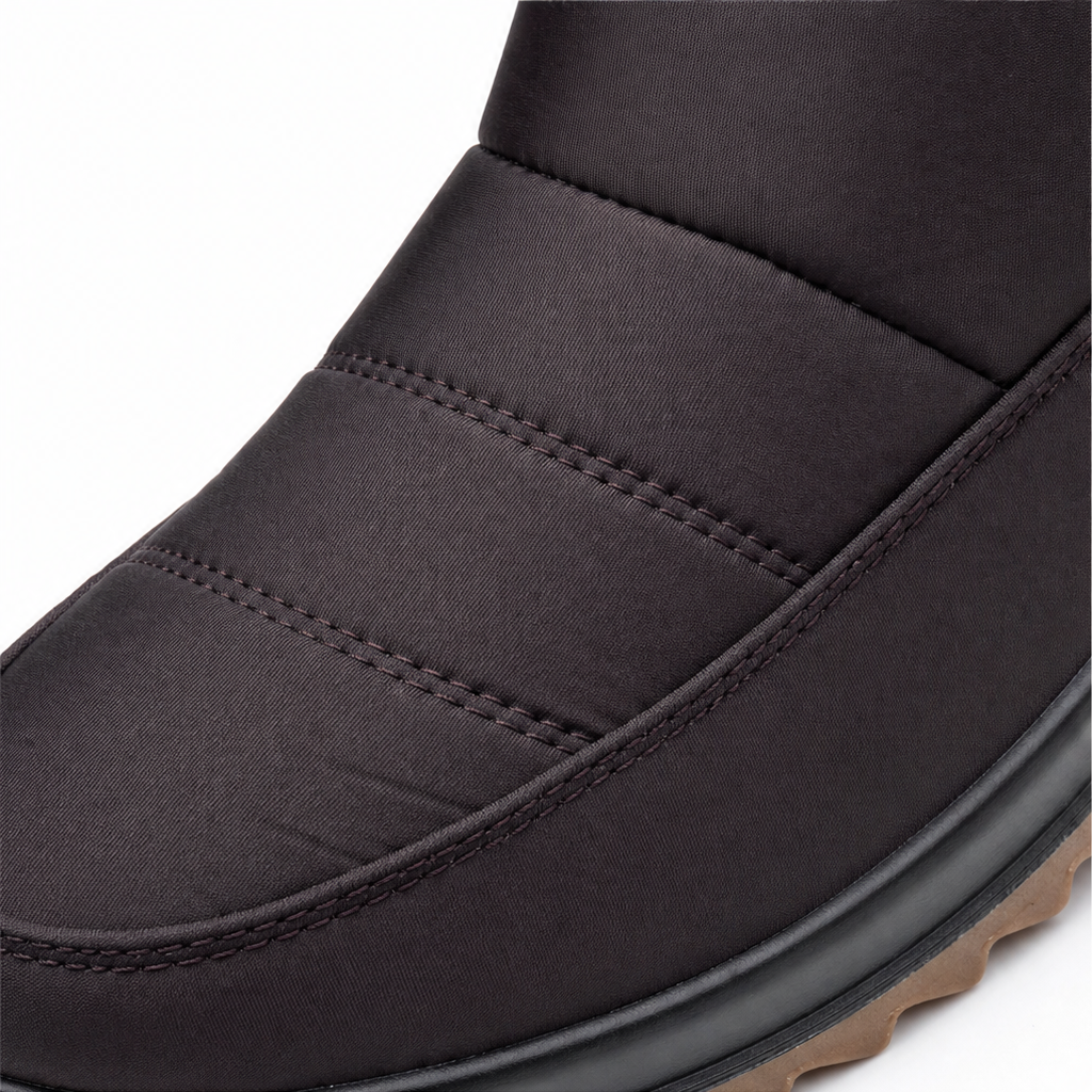 Warmalia – Faux Fur-Lined Waterproof Slip-On Snow Boots