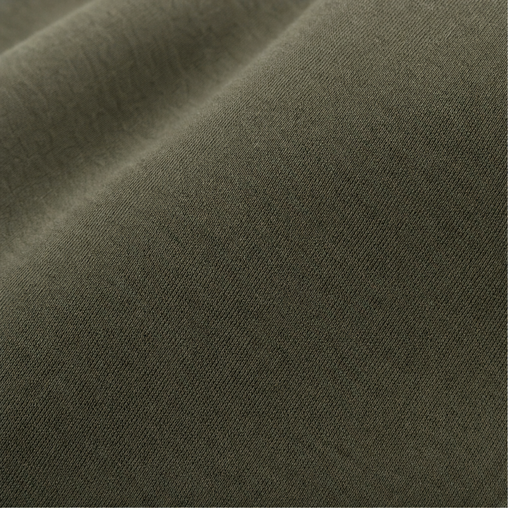 Duskmere – Knee-Length Hooded Zip Sweatshirt Coat