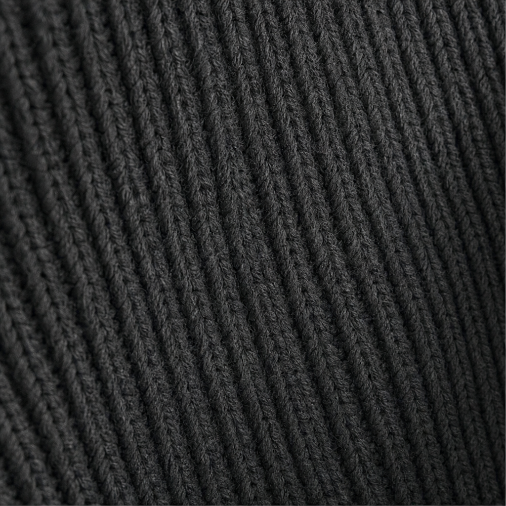 Cozyelle – Ribbed Raglan High-Neck Sweater Dress