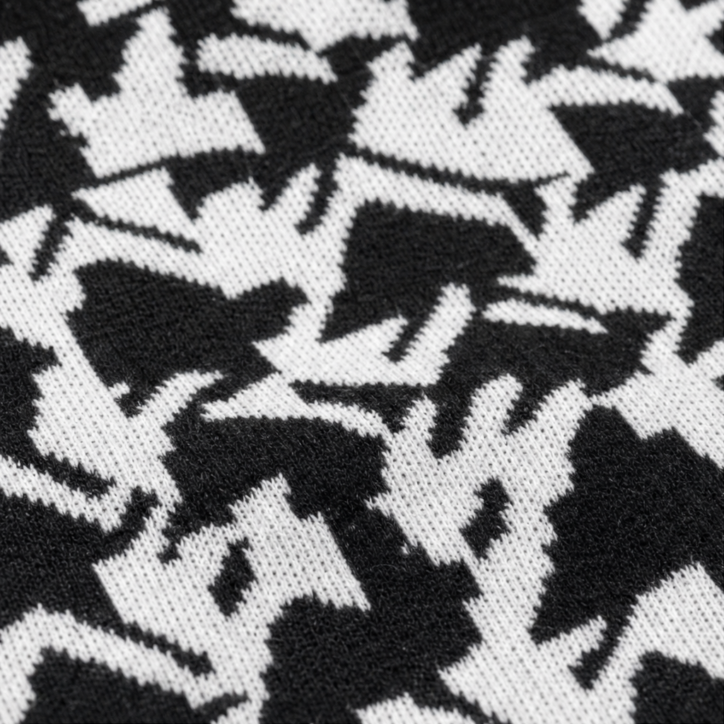 Settella – Houndstooth Three-Piece Sweater Set