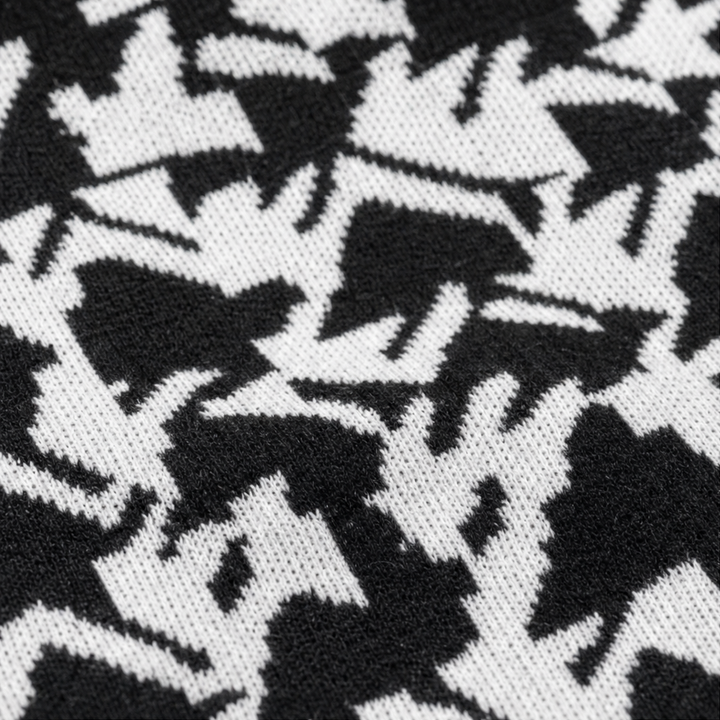 Settella – Houndstooth Three-Piece Sweater Set