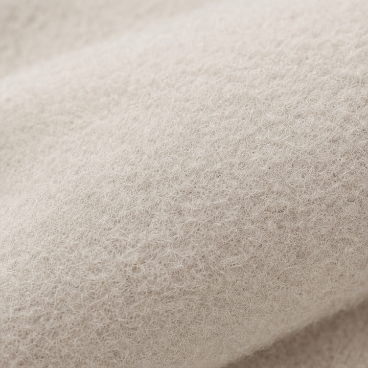 Draperie – Longline Open-Front Wool-Blend Look Coat