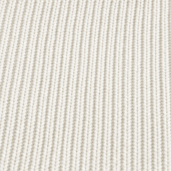 Vessa – Ribbed V-Neck Knit Pullover Sweater
