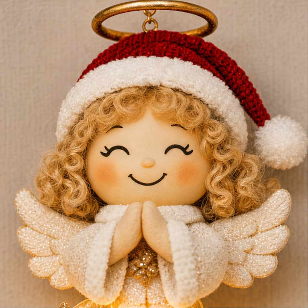 NoelGlow – Illuminated Cascading Christmas Door Hanger