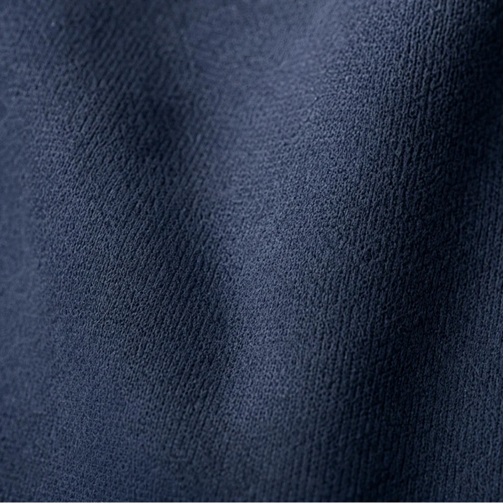 Placket & Poise – Three-Button Hooded Sweatshirt
