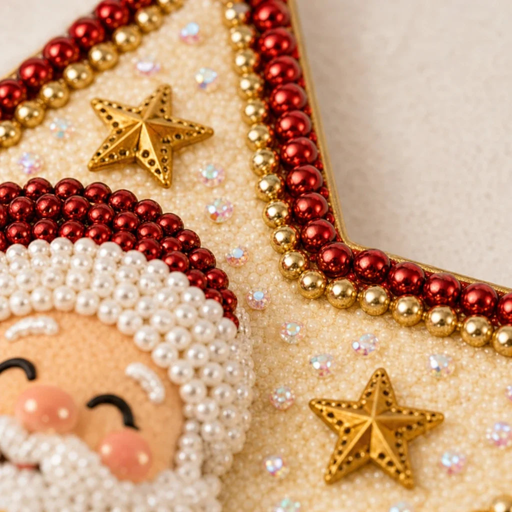 Starryloom – Santa Diamond Painting Christmas Tree Topper