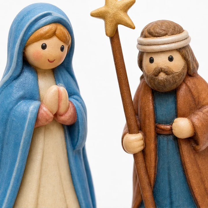 Little Bethlehem – Miniature Nativity Scene Keepsake Tin