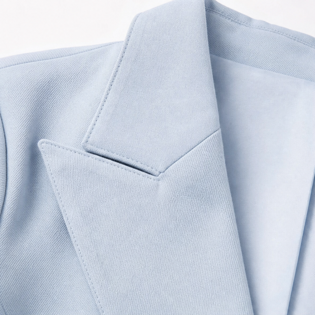 Tailorly – Matching Blazer And Wide-Leg Trouser Set