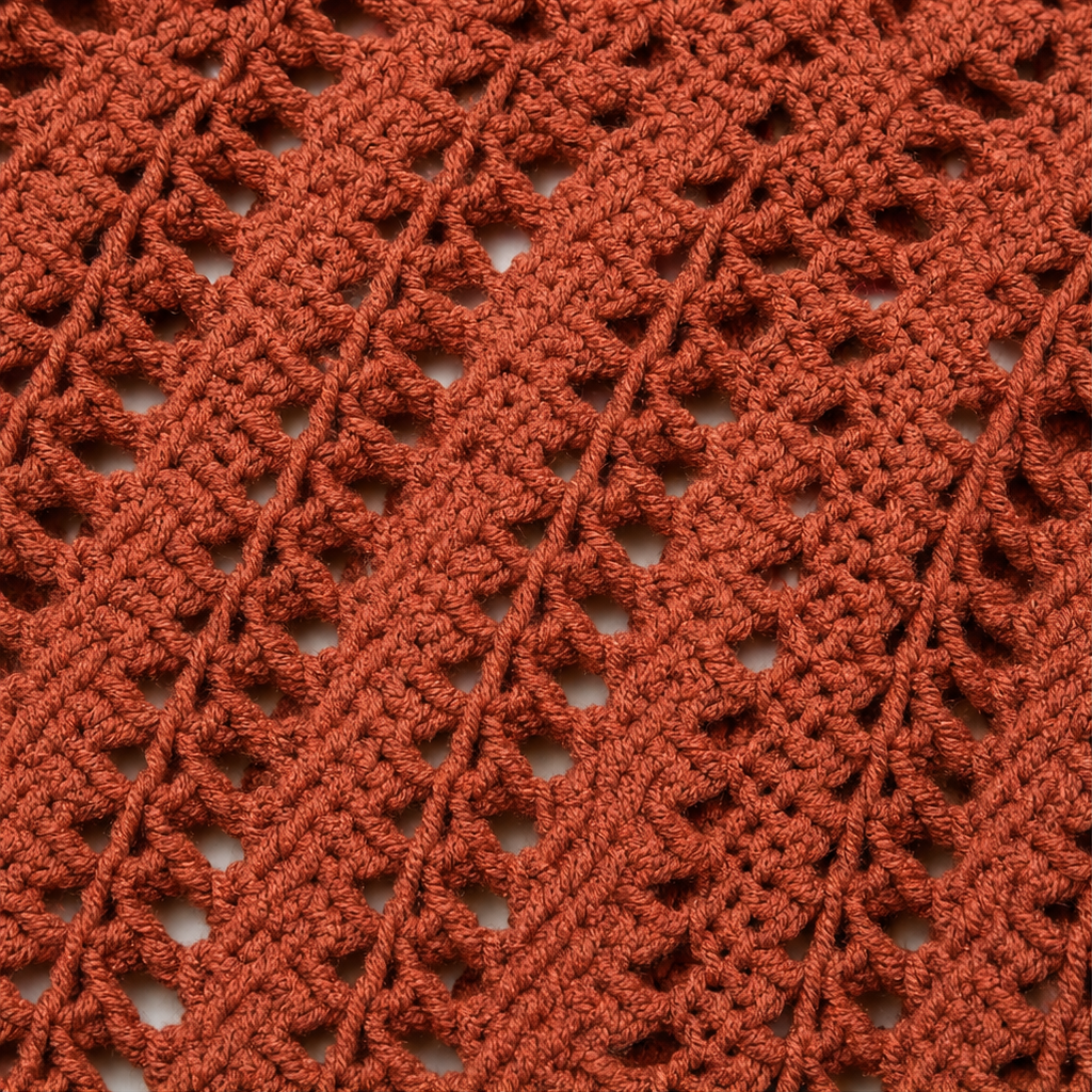Mayfield – Crochet Scalloped Hem Wrap Cardigan