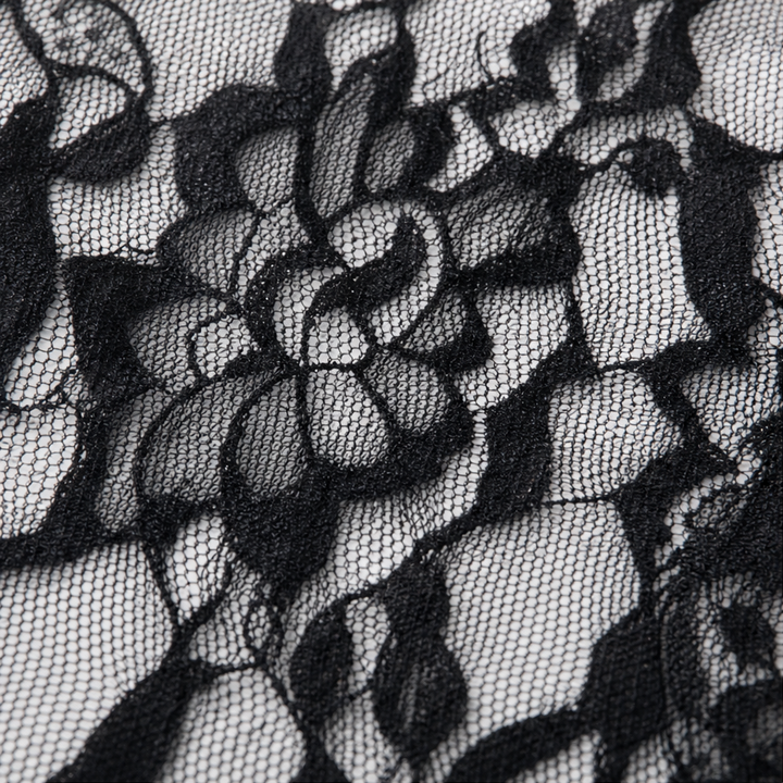 Sheerline – Floral Lace Sheer-Overlay Leggings